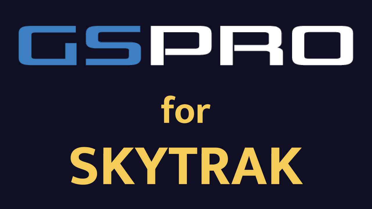 GSPRO for Skytrak