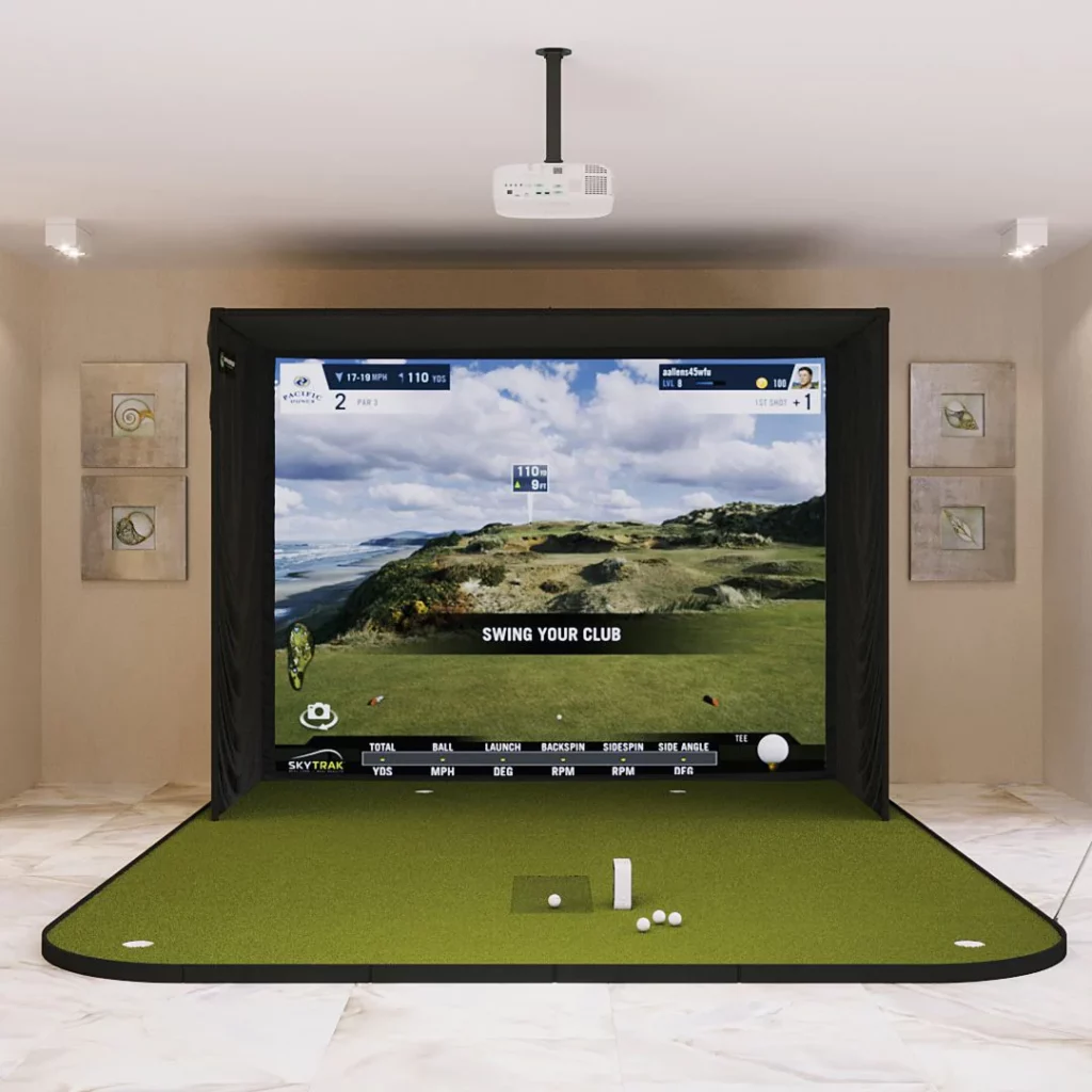 skytrak golf simulator cost